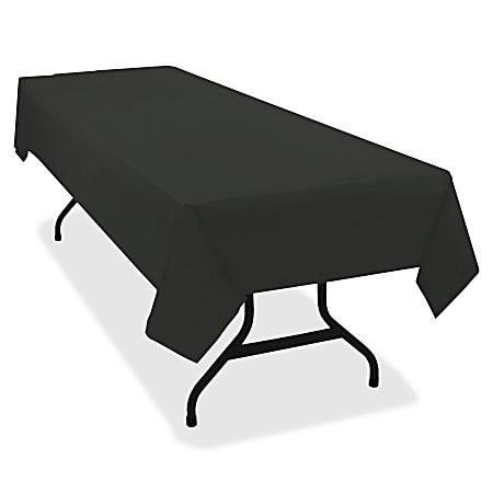 Genuine Joe Plastic Table Covers - 108 Genuine Joe Plastic Table Covers - 108
