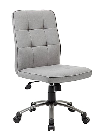 Boss Office Products Modern Fabric Mid-Back Task Chair,