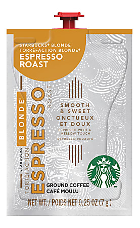 Starbucks® Single-Serve Coffee Freshpacks, Blonde Espresso, Carton Of 72