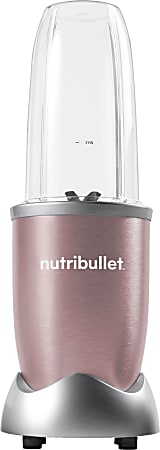 Magic Bullet NB9 0901 Nutribullet Pro 32 Oz Rose Gold Office Depot