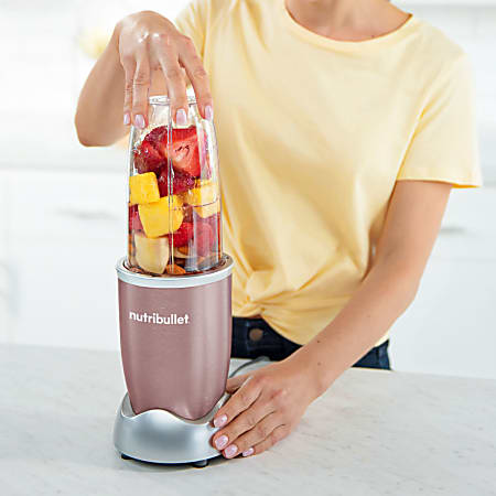 Magic Bullet NB9 0901 Nutribullet Pro 32 Oz Rose Gold Office Depot