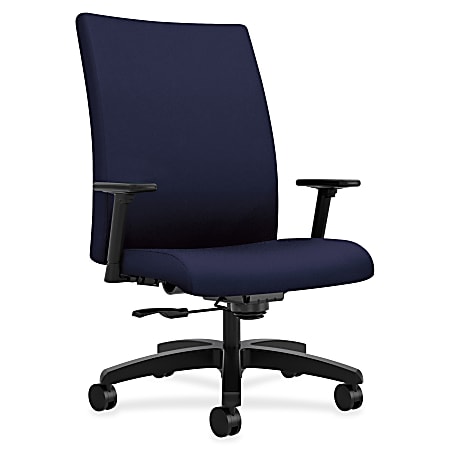 HON® Ignition® Big And Tall Mid-Back Chair, Navy