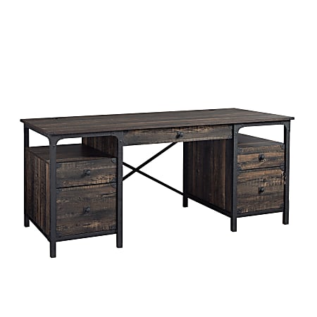 Sauder carbon 2024 oak desk
