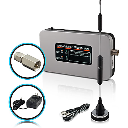 Smoothtalker Stealth M2M Direct Connect Booster Kit And 14" Mag Ant. AC Power