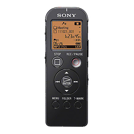 Sony® ICD-UX523 Digital Flash Voice Recorder