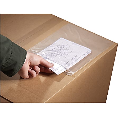 3M™ Zippered Packing List Envelopes, 2.0 ml, 8 1/2" x 11", Pack Of 500