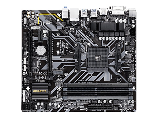 Gigabyte B450M DS3H 1.0 motherboard micro ATX Socket AM4 AMD B450