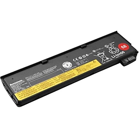 Lenovo ThinkPad Battery 68 (3 Cell) - For Notebook - Battery Rechargeable - 2060 mAh - 23.50 Wh - 11.4 V DC - 1