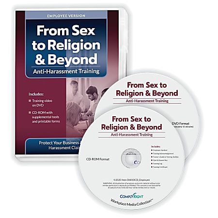 ComplyRight™ Anti-Harassment Training: From Sex to Religion and Beyond, Employee Version