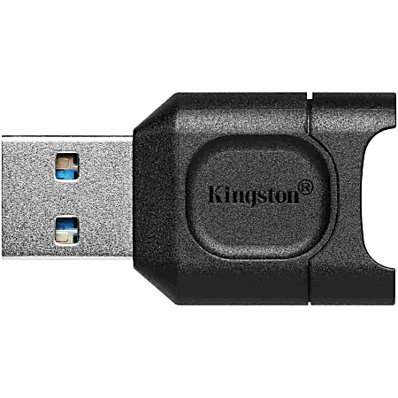 Kingston MobileLite Plus microSD Reader - microSD, microSDXC, microSD (TransFlash), microSDHC - USB 3.2 (Gen 1) Type AExternal - 1 Pack