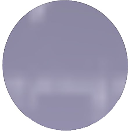 Ghent Coda Low-Profile Circular Magnetic Dry-Erase Glassboard, 48", Grape