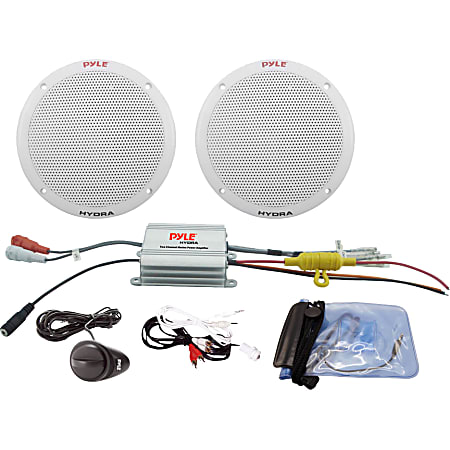 Pyle® Hydra 2-Channel Marine Speaker System