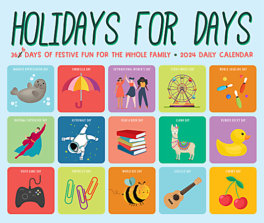 Daily Holiday Calendar January 2025