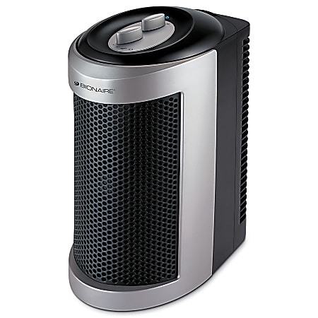 Bionaire® HEPA-Type PERMAtech™ Mini-Tower Air Purifier, 16"H x 8"W x 11"D