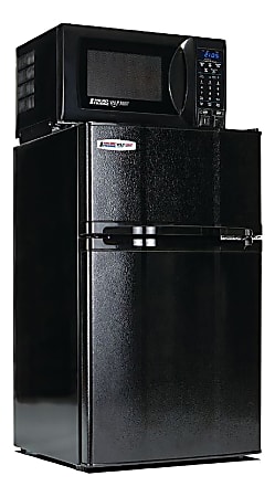 MicroFridge® 3 Cu Ft Combination Refrigerator/Microwave, Black
