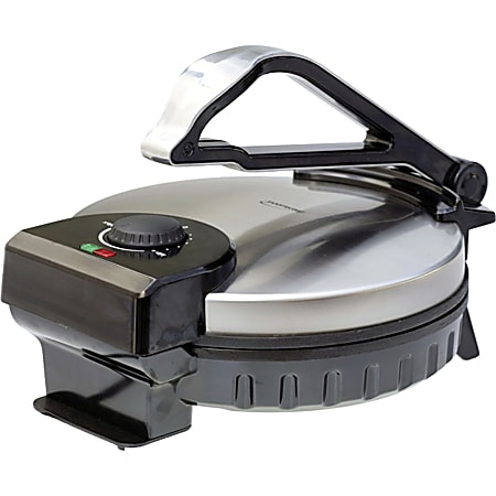 Brentwood Nonstick Electric Omelet Maker Silver - Office Depot