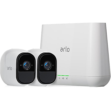 Arlo Pro Smart Security System with 2 Cameras (VMS4230) - Base Station, Camera - 1280 x 720 Camera Resolution