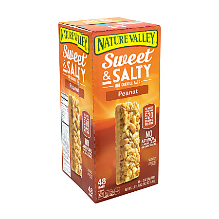 Nature Valley Sweet Salty Nut Granola Bars Peanut 1.2 oz 48