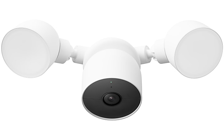 Google™ Nest Cam With Floodlight Wireless Security Camera, White