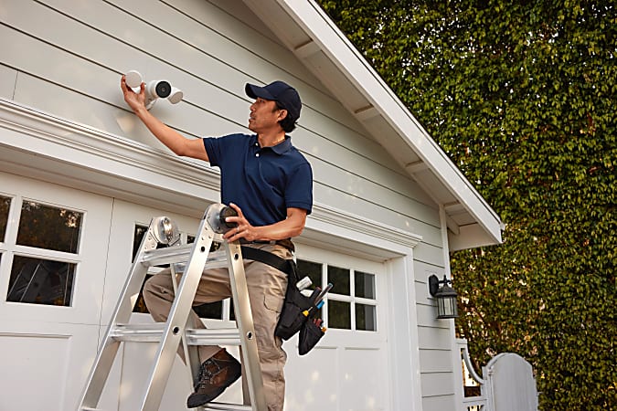 Nest security light top