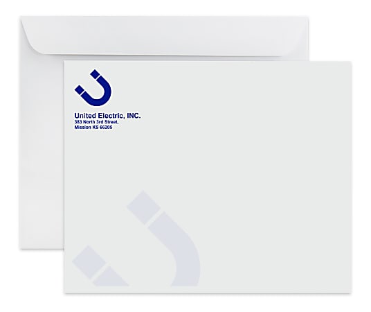 Custom 1 Color Catalog Mailing Envelopes Open Side 6 x 9 ...