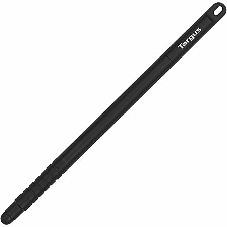 Targus 6" Magnetic Stylus - Capacitive Touchscreen Type Supported - Metal, Magnet - Black - Mobile Phone, Tablet, Smartphone Device Supported