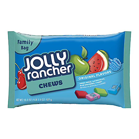 Jolly Rancher Fruit Chews Candy, 18.6-Oz Bags, Pack Of 3