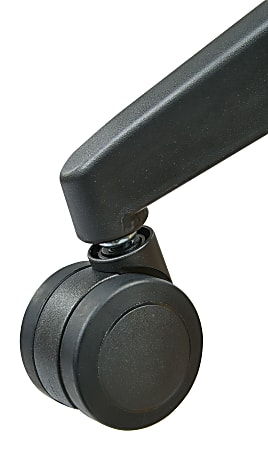 Office Star™ Space Seating Soft Wheel Casters, Black