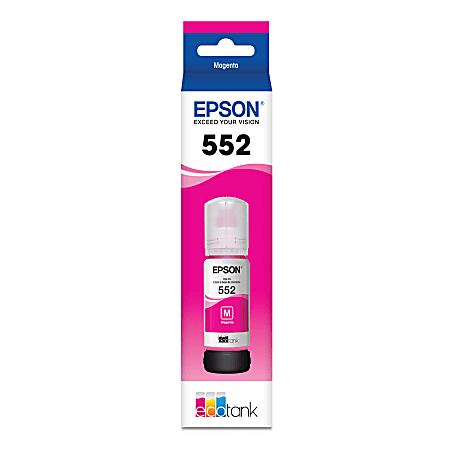 Epson® 552 Claria® ET Premium High-Yield Magenta Ink Bottle, T552320-S