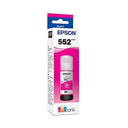 Epson® 552 Claria® ET Premium Magenta High-Yield Ink Bottle, T552320-S