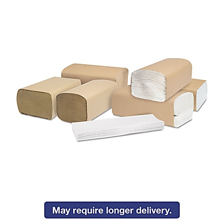 Select Folded Paper Towels, Multifold, 1-Ply, 9.13 x 9.5, White, 250/Pack, 16 Packs/Carton Select Folded Paper Towels, Multifold, 1-Ply, 9.13 x 9.5, White, 250/Pack, 16 Packs/Carton