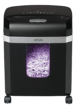 Ativa® 10-Sheet Cross-Cut Shredder, C187-H