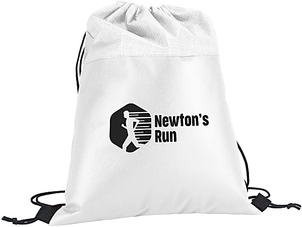 Drawstring bags with custom scout design - 150 pcs - only $2.47 each