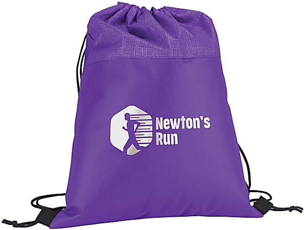 Custom Drawstring Promotional Bag 15 14 x 12 34 Assorted Colors