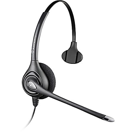 Plantronics SupraPlus HW251N / DA-M Headset - Mono - Quick Disconnect - Wired - Over-the-head - Monaural - Supra-aural - Noise Cancelling Microphone