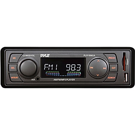 Pyle PLR16MUA Car Flash Audio Player - 160 W RMS - Single DIN