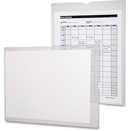 Oxford Vinyl Util-Jacs Envelope Jackets - Document - Vinyl - 50 / Box - Clear Oxford Vinyl Util-Jacs Envelope Jackets - Document - Vinyl - 50 / Box - Clear