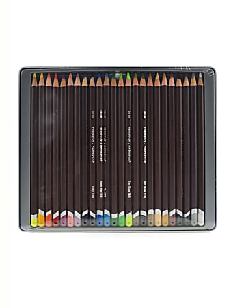 Derwent Pastel Pencil-24 Set Tin