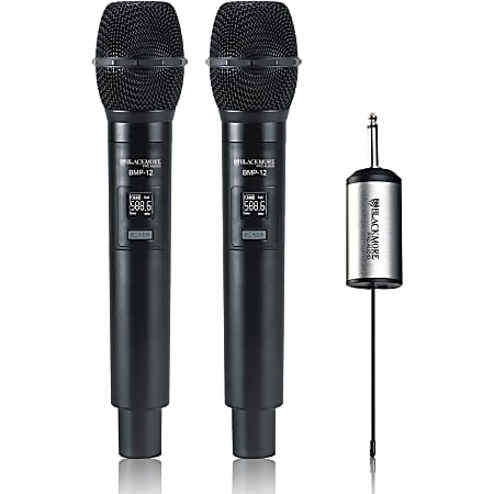 Blackmore BMP-12 Wireless Microphone System Transmitter - 196.85 ft Operating Range