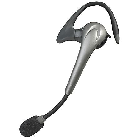 Ativa® AE-6000 Corded Headset With Microphone, Gray