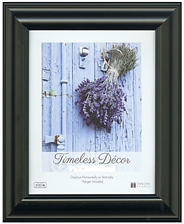 Timeless Frames® Huntley Frame, 16”H x 12”W x 1”D, Black