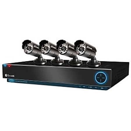 Swann DVR4-3000 TruBlue 4 Channel D1 Digital Video Recorder & 4 x PRO-530 Cameras
