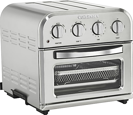 Cuisinart Digital Air Fryer Toaster Oven 14 H x 15 34 W x 14 D Silver -  Office Depot