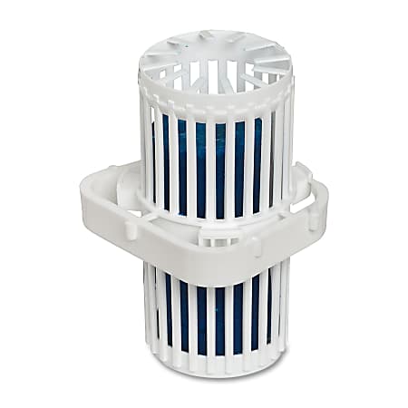 Genuine Joe Non-para Rim Hanger - Lasts upto 30 Days - Non-para Deodorizer, Acid-free, Water Soluble - 72 / Carton - Blue