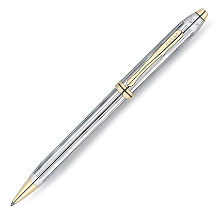 Cross® Designer Townsend™ Collection Ballpoint Pen, Medium Point, 0.7 mm, Assorted Barrels Black Ink