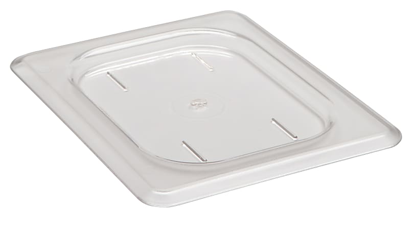 Cambro Camwear 1/8 Flat Food Pan Lids, Clear, Set Of 6 Lids