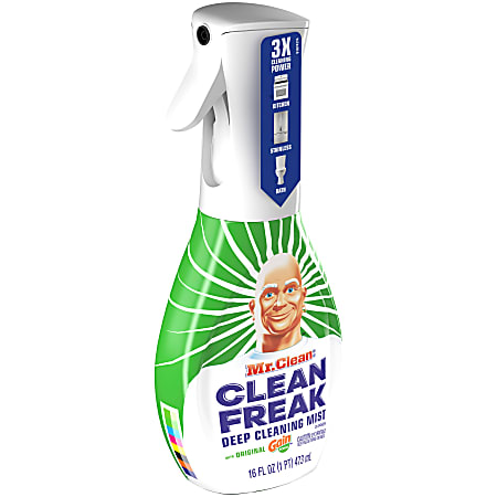 Freak, Wipe, Done  Mr. Clean Clean Freak Multi-Surface Spray