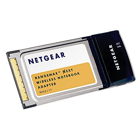 Netgear® WG511T Super G™ Wireless PC Card Adapter