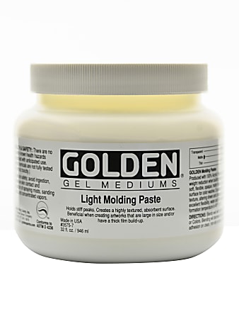 Golden Molding Paste, Light, 32 Oz