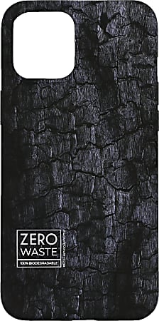 Zero Waste Movement Phone Case for Apple iPhone 12 Pro Max, Coal, AEN100009